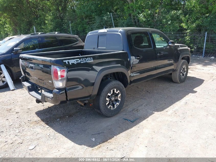 2022 Toyota Tacoma Trd Off Road VIN: 3TMCZ5AN2NM494103 Lot: 39616932