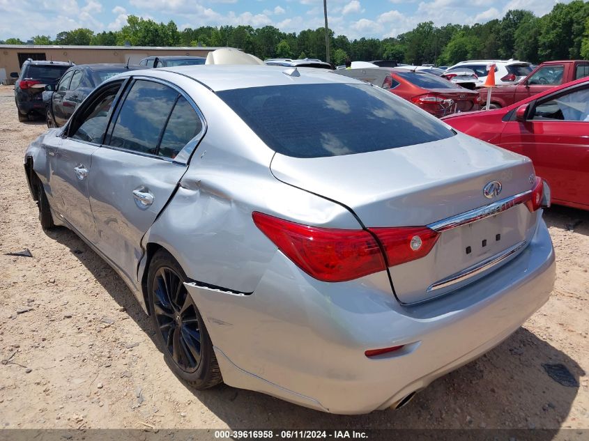 2015 Infiniti Q50 Premium VIN: JN1BV7AP9FM344137 Lot: 39616958