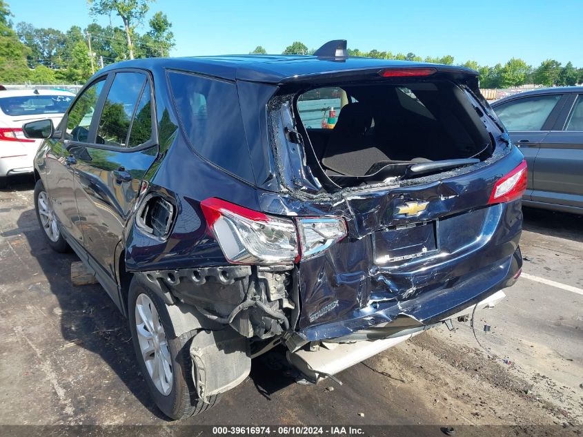 2020 Chevrolet Equinox Fwd Ls VIN: 3GNAXHEV0LS515815 Lot: 39616974