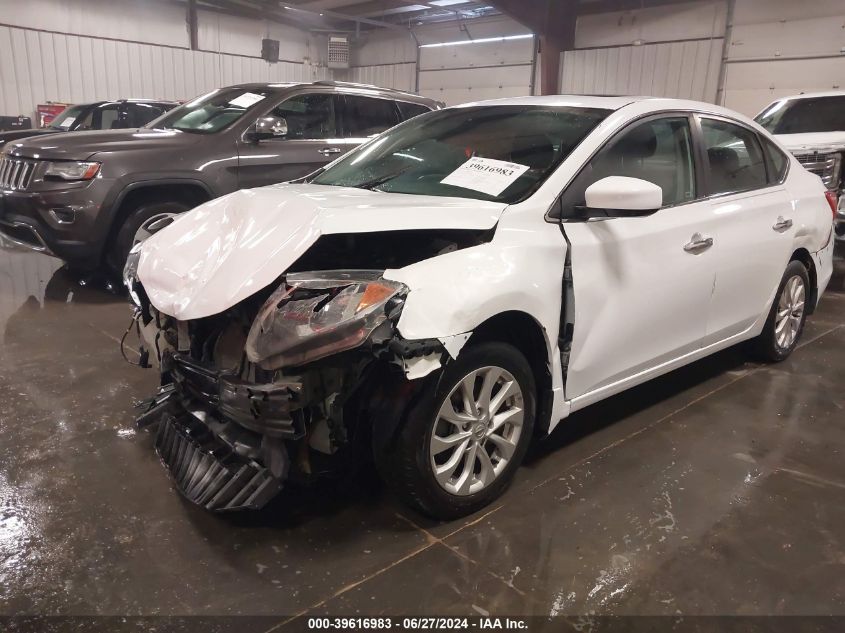 2017 Nissan Sentra Sv VIN: 3N1AB7AP2HY351760 Lot: 39616983