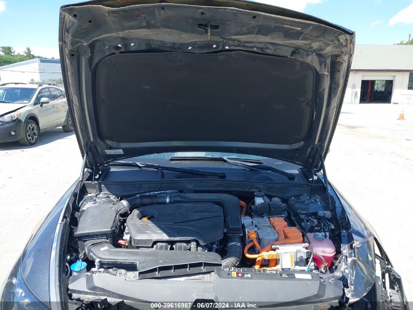 2021 Hyundai Sonata Blue VIN: KMHL24JJ1MA033512 Lot: 39616987