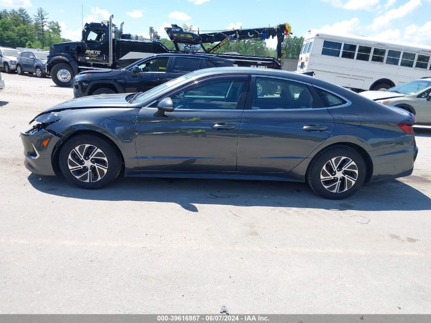 2021 Hyundai Sonata Blue VIN: KMHL24JJ1MA033512 Lot: 39616987