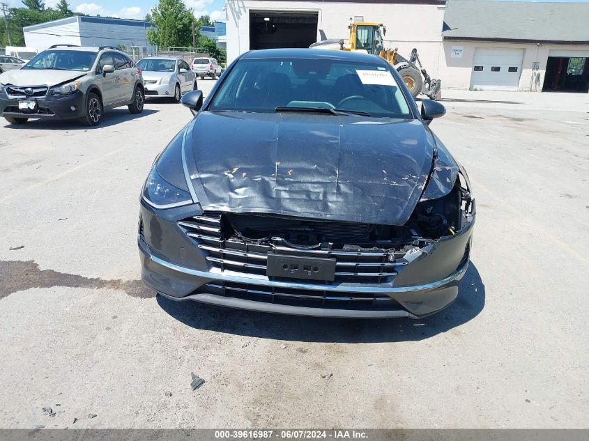 2021 Hyundai Sonata Blue VIN: KMHL24JJ1MA033512 Lot: 39616987