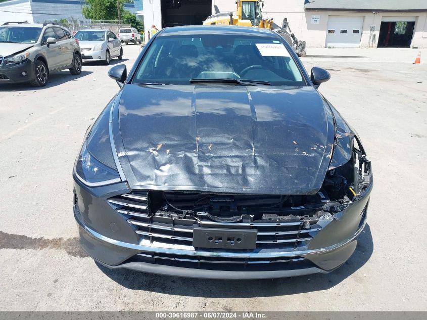2021 Hyundai Sonata Blue VIN: KMHL24JJ1MA033512 Lot: 39616987