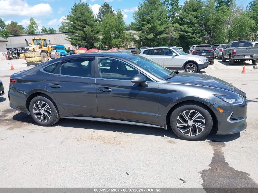 2021 Hyundai Sonata Blue VIN: KMHL24JJ1MA033512 Lot: 39616987