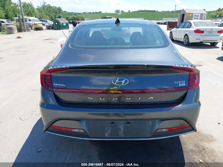 2021 Hyundai Sonata Blue VIN: KMHL24JJ1MA033512 Lot: 39616987