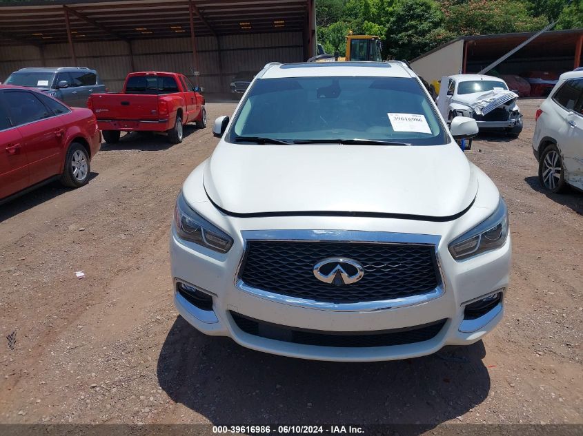 2020 Infiniti Qx60 Luxe Awd VIN: 5N1DL0MM6LC525939 Lot: 39616986