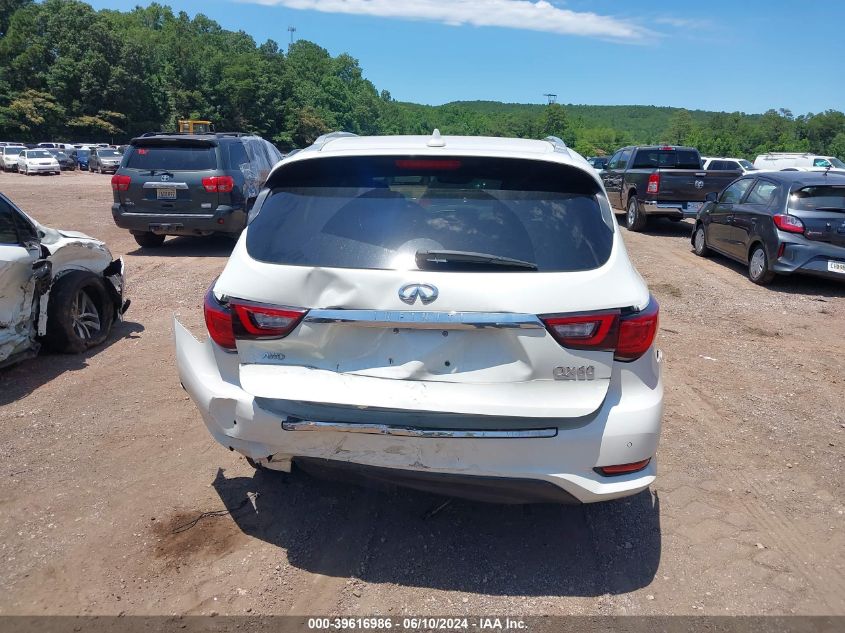 2020 Infiniti Qx60 Luxe Awd VIN: 5N1DL0MM6LC525939 Lot: 39616986