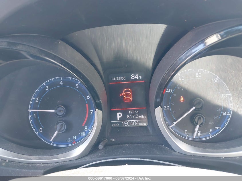 2016 Toyota Corolla S Plus VIN: 5YFBURHEXGP499391 Lot: 39617000