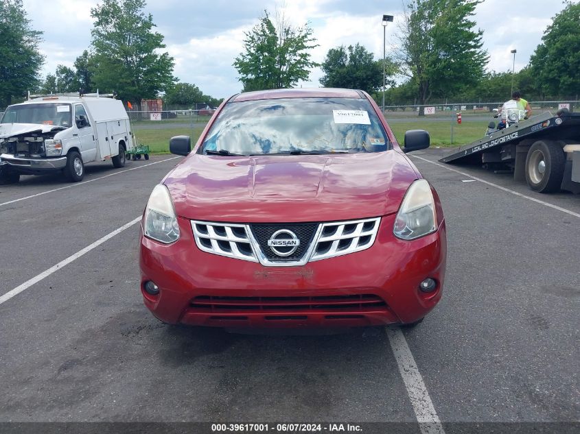 2012 Nissan Rogue S VIN: JN8AS5MT7CW259266 Lot: 39617001