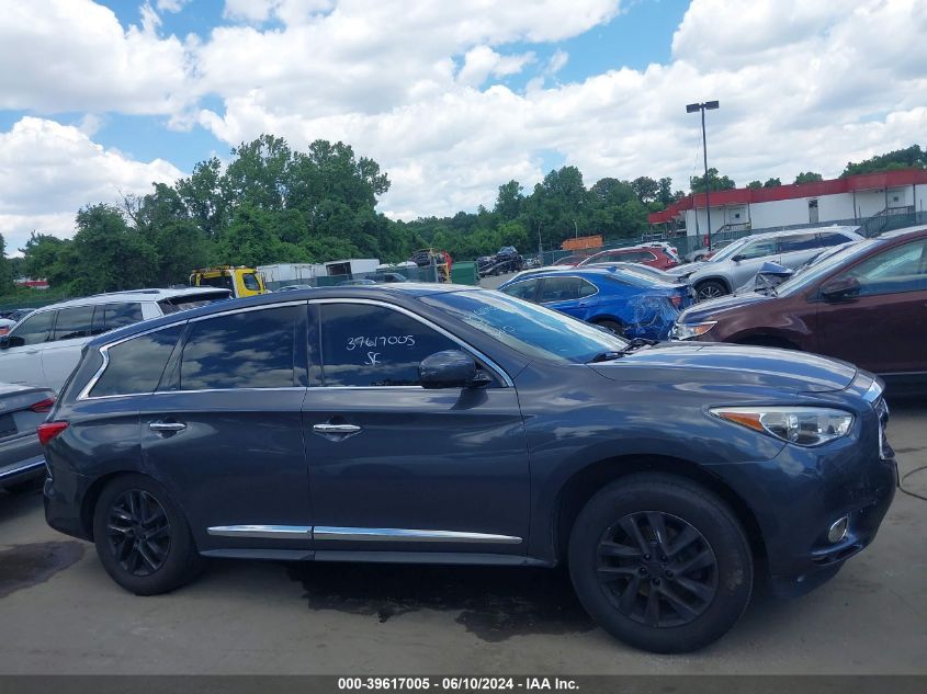 2013 Infiniti Jx35 VIN: 5N1AL0MM5DC317118 Lot: 39617005