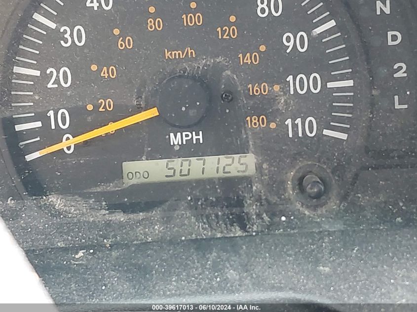 2004 Toyota Tundra Sr5 V8 VIN: 5TBRT34144S442178 Lot: 39617013