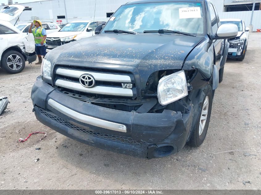 2004 Toyota Tundra Sr5 V8 VIN: 5TBRT34144S442178 Lot: 39617013