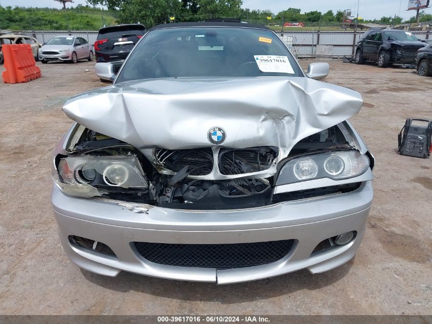 2006 BMW 325Ci VIN: WBABW33426PX87411 Lot: 39617016