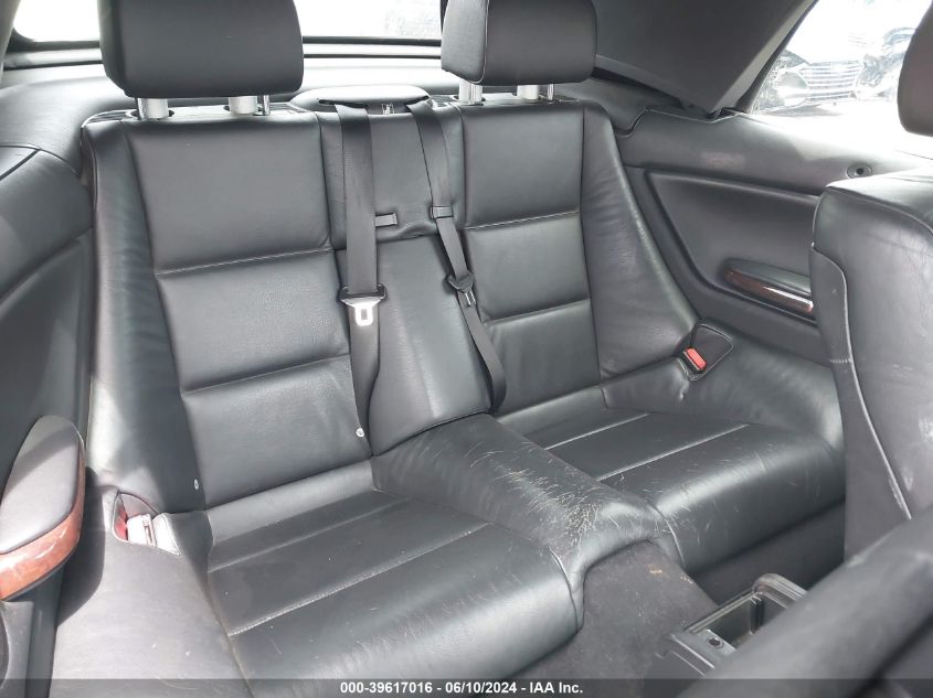 2006 BMW 325Ci VIN: WBABW33426PX87411 Lot: 39617016