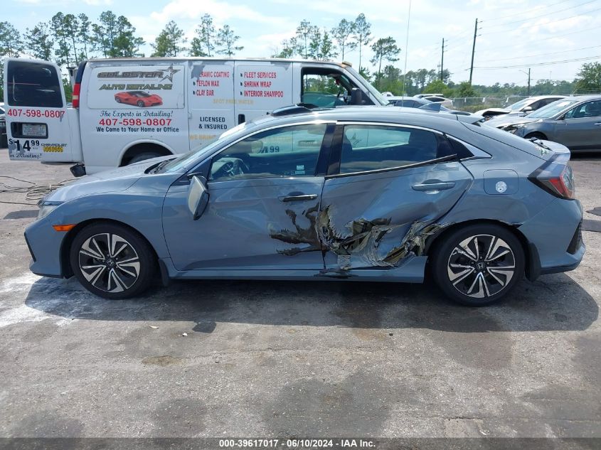 2019 Honda Civic Ex VIN: SHHFK7H69KU204174 Lot: 39617017