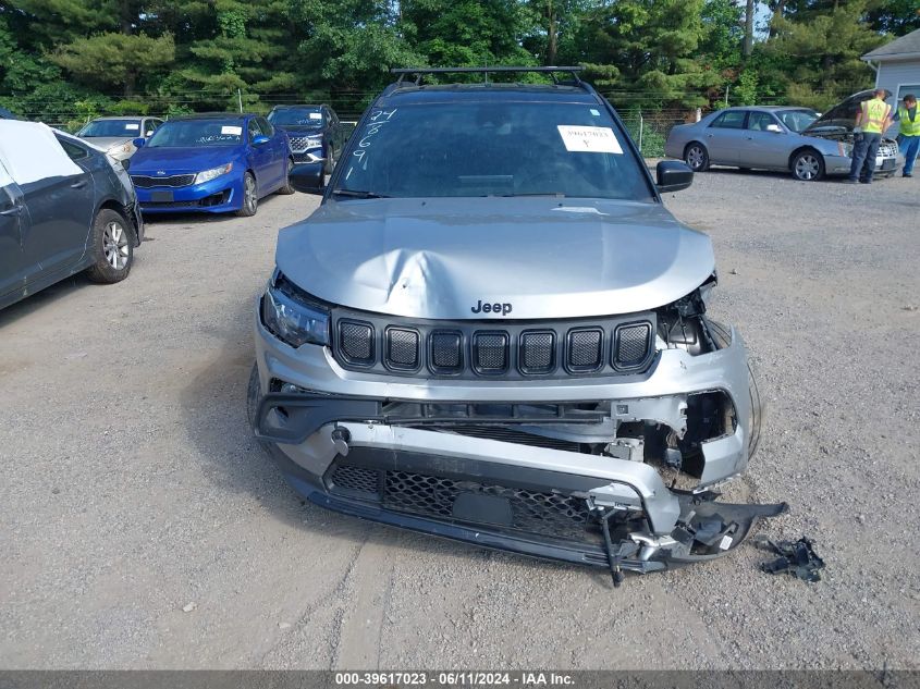 2022 Jeep Compass Altitude 4X4 VIN: 3C4NJDBB0NT185279 Lot: 39617023