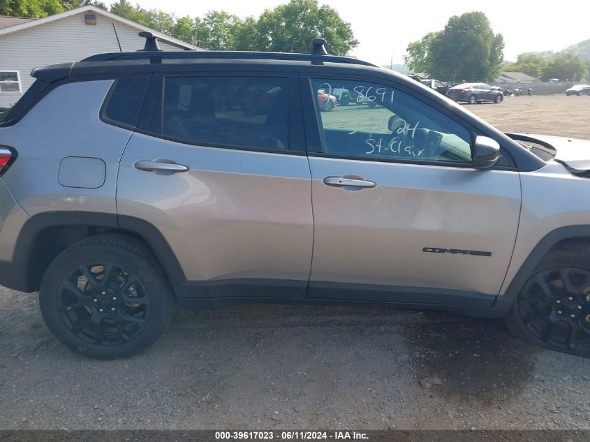 2022 Jeep Compass Altitude 4X4 VIN: 3C4NJDBB0NT185279 Lot: 39617023