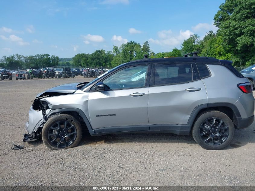 2022 Jeep Compass Altitude 4X4 VIN: 3C4NJDBB0NT185279 Lot: 39617023