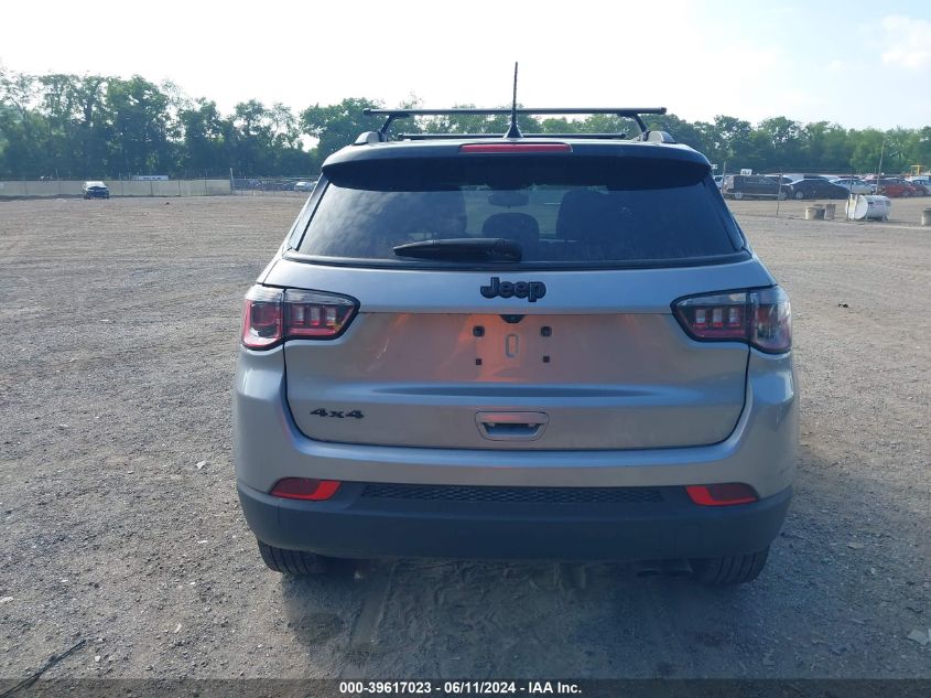 2022 Jeep Compass Altitude 4X4 VIN: 3C4NJDBB0NT185279 Lot: 39617023