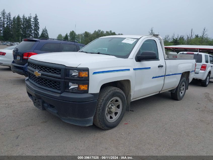 2014 Chevrolet Silverado C1500 VIN: 1GCNCPEH4EZ295451 Lot: 39617025