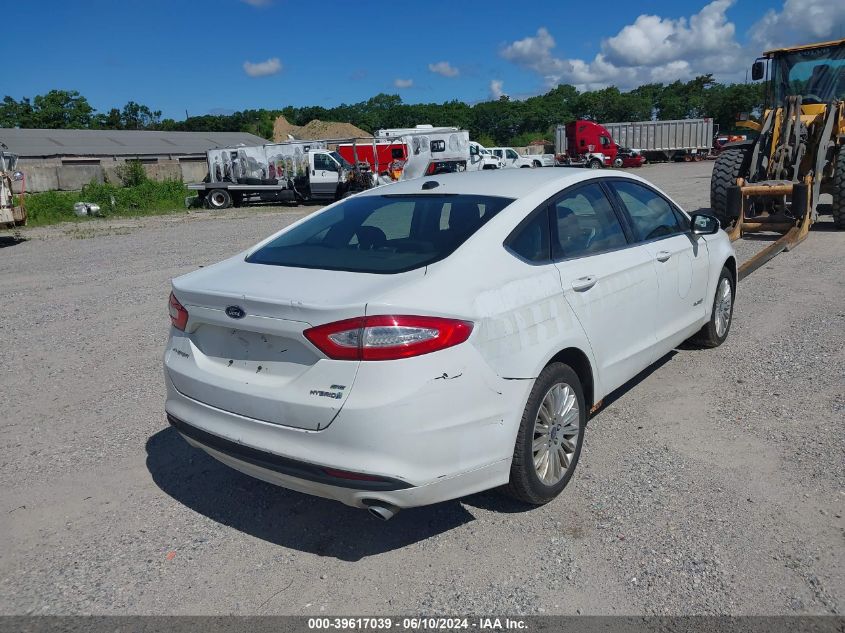 3FA6P0LUXDR298461 | 2013 FORD FUSION HYBRID