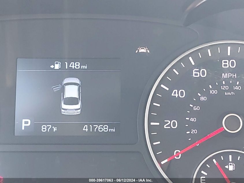 2019 Kia Optima Lx VIN: 5XXGT4L3XKG366682 Lot: 39617063