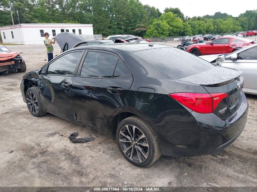 2017 Toyota Corolla Xse VIN: 2T1BURHE1HC795420 Lot: 39617064