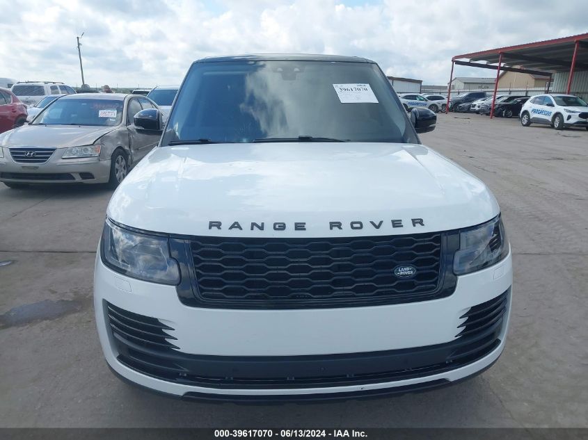 2018 Land Rover Range Rover 5.0L V8 Supercharged VIN: SALGS5RE0JA382748 Lot: 39617070