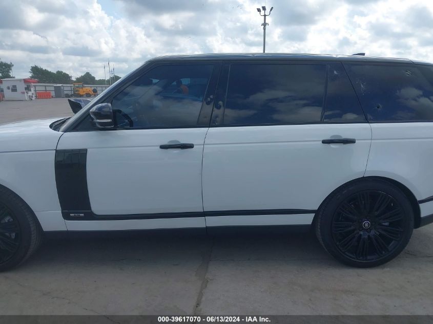 2018 Land Rover Range Rover 5.0L V8 Supercharged VIN: SALGS5RE0JA382748 Lot: 39617070