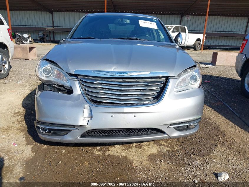 2013 Chrysler 200 Limited VIN: 1C3CCBCGXDN527453 Lot: 39617082