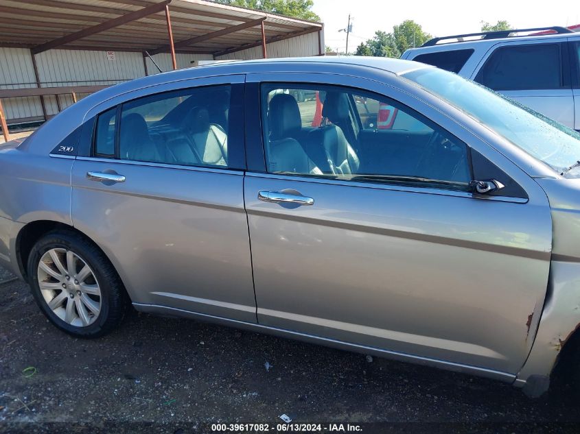 2013 Chrysler 200 Limited VIN: 1C3CCBCGXDN527453 Lot: 39617082