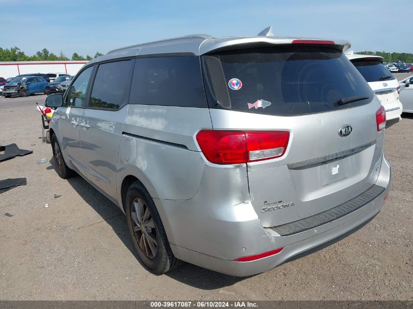 2016 Kia Sedona Lx VIN: KNDMB5C15G6089164 Lot: 39617087