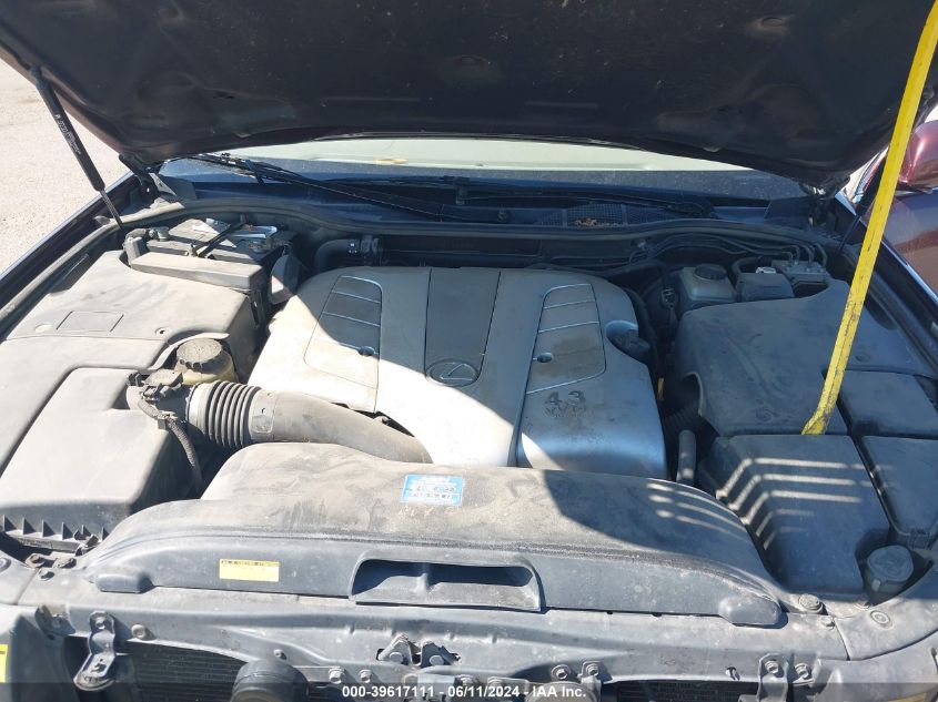 2003 Lexus Ls 430 VIN: JTHBN30F730102334 Lot: 39617111