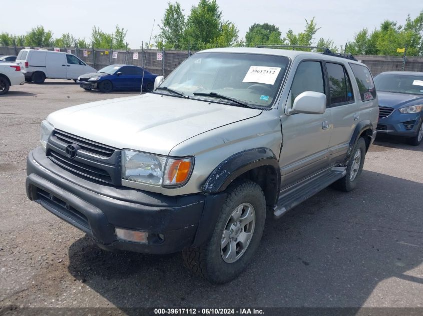 2001 Toyota 4Runner Limited V6 VIN: JT3HN87R319051372 Lot: 39617112