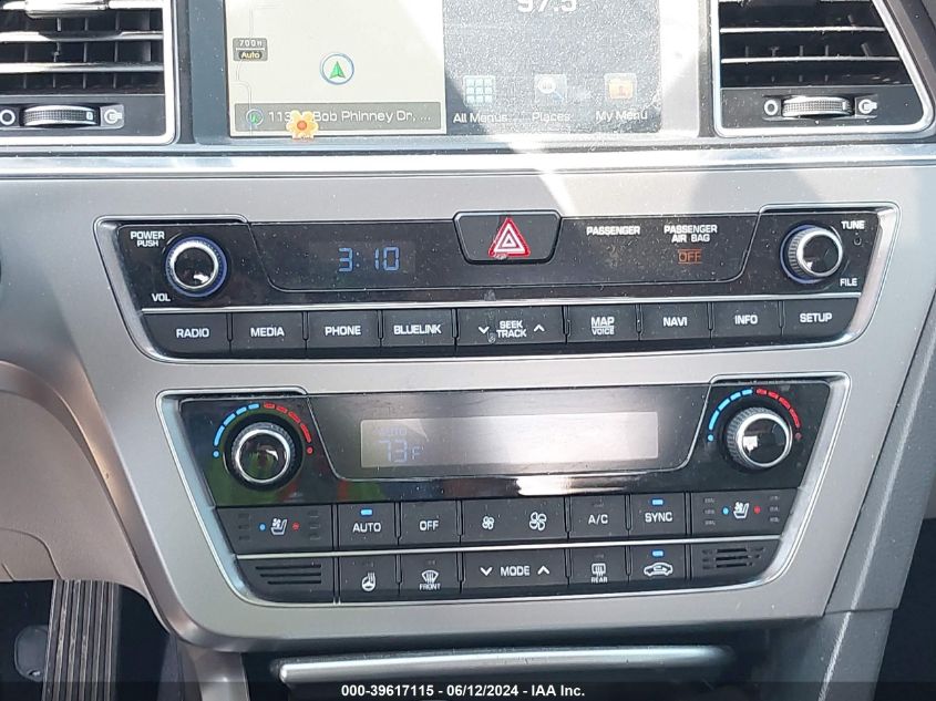 2015 Hyundai Sonata Limited VIN: 5NPE34AF5FH104440 Lot: 39617115