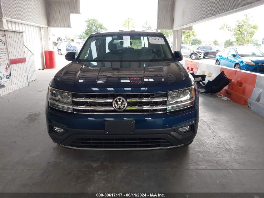 2019 Volkswagen Atlas 3.6L V6 Se VIN: 1V2LR2CAXKC605369 Lot: 39617117