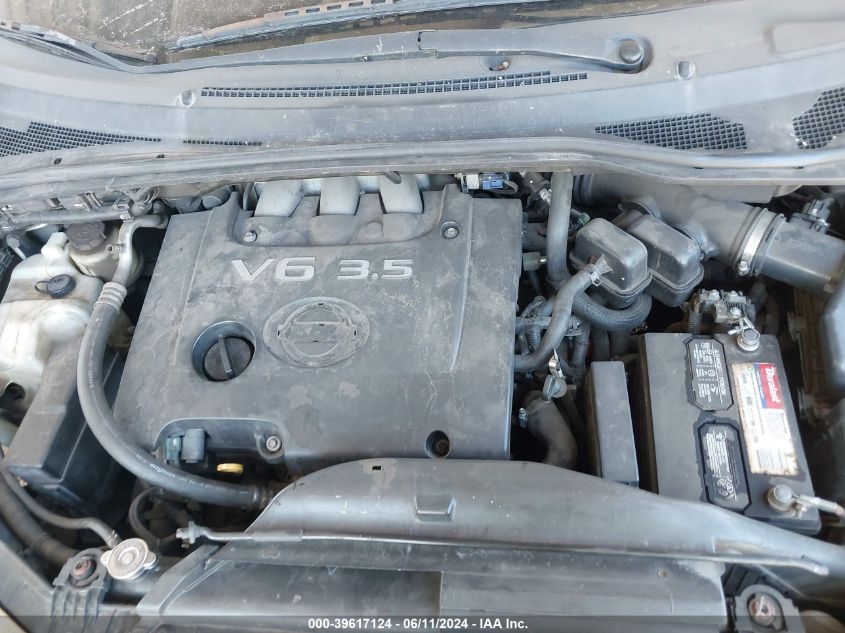 2006 Nissan Quest 3.5 S VIN: 5N1BV28U56N125614 Lot: 39617124