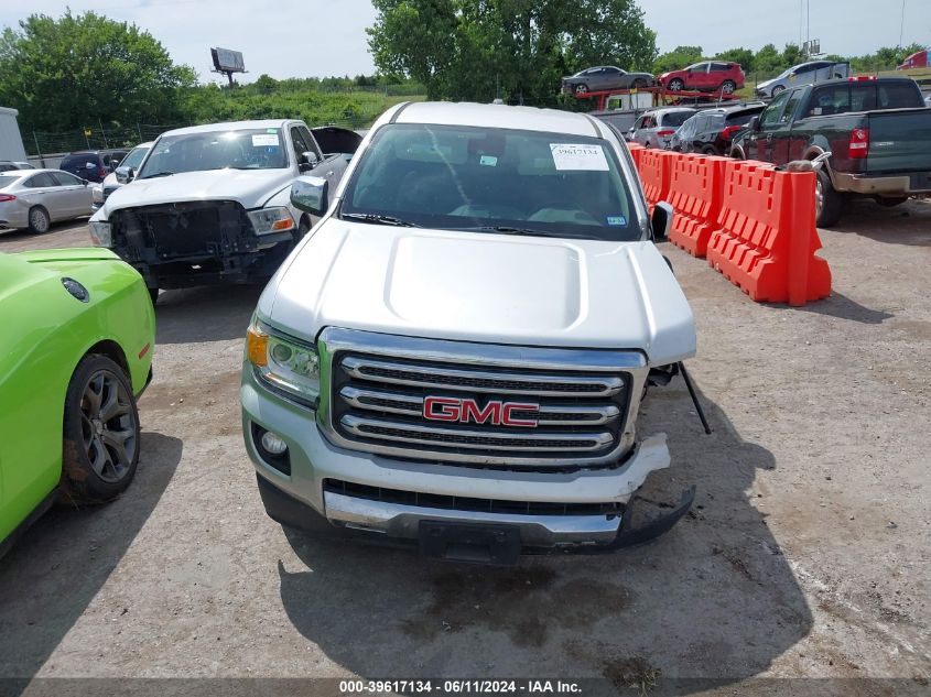 2018 GMC Canyon Slt VIN: 1GTG6DEN8J1295482 Lot: 39617134