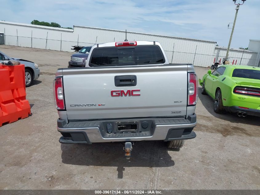 2018 GMC Canyon Slt VIN: 1GTG6DEN8J1295482 Lot: 39617134