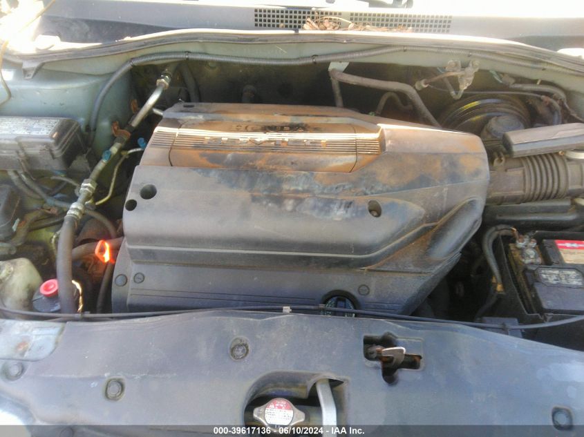 2002 Honda Odyssey Ex VIN: 5FNRL186X2B029653 Lot: 39617136