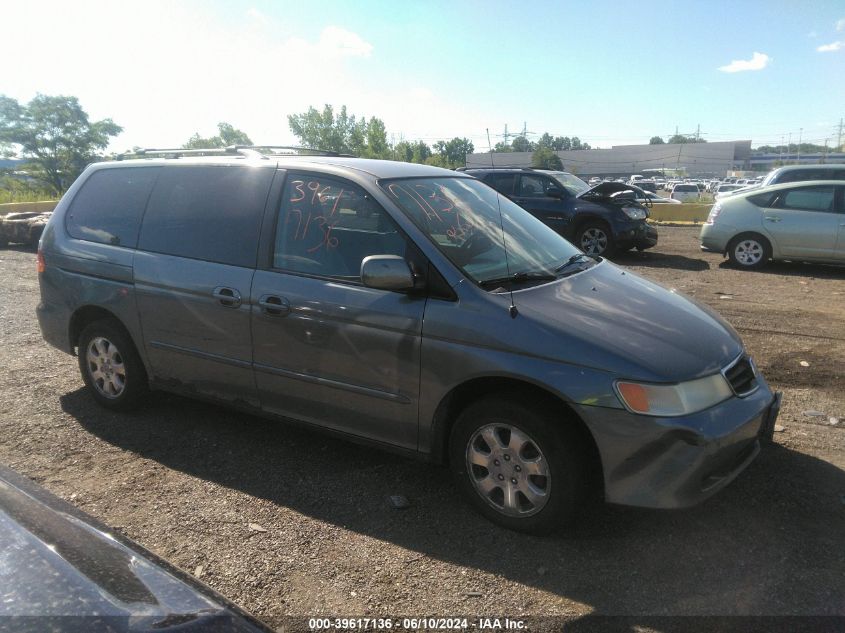 2002 Honda Odyssey Ex VIN: 5FNRL186X2B029653 Lot: 39617136