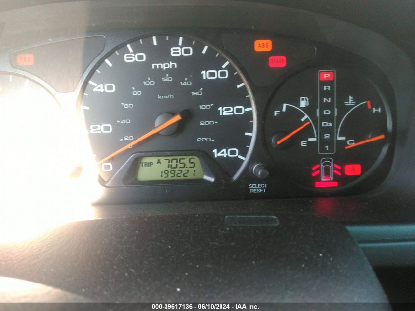 2002 Honda Odyssey Ex VIN: 5FNRL186X2B029653 Lot: 39617136