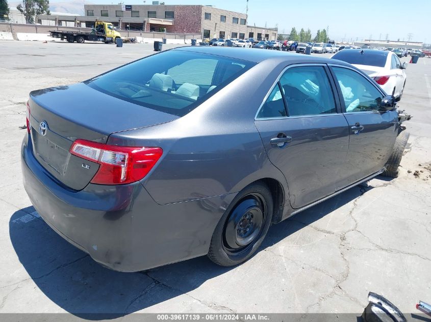 2014 Toyota Camry Le VIN: 4T4BF1FK8ER391874 Lot: 39617139