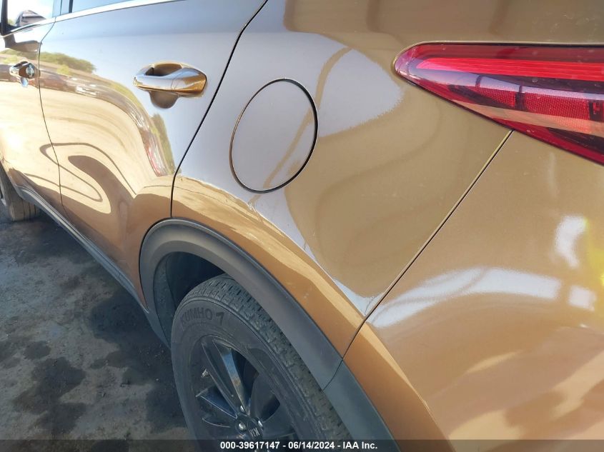 2017 Kia Sportage Lx VIN: KNDPMCAC9H7163603 Lot: 39617147