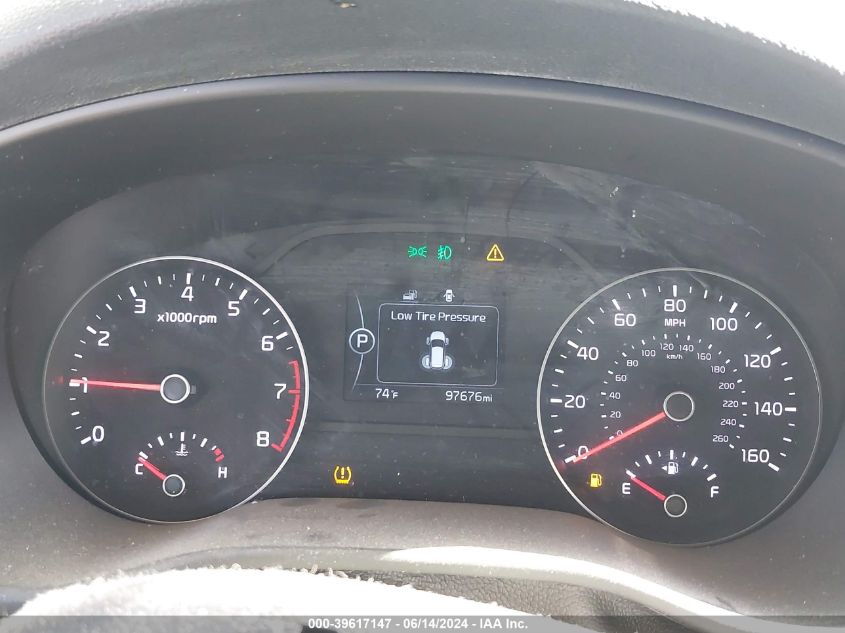 2017 Kia Sportage Lx VIN: KNDPMCAC9H7163603 Lot: 39617147