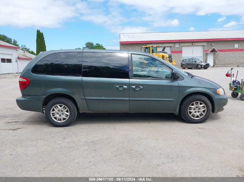 2002 Dodge Grand Caravan Sport VIN: 1B4GP44312B612332 Lot: 39617150