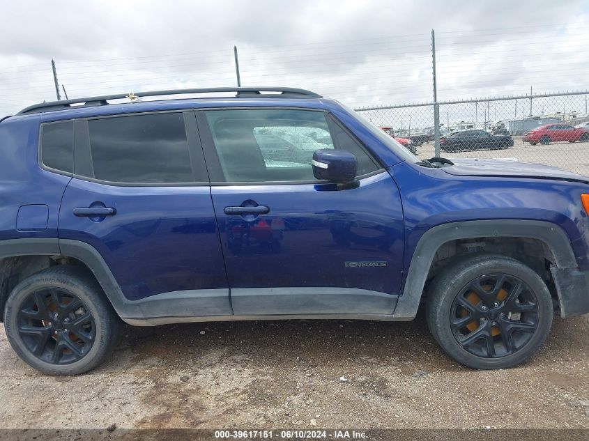 2018 Jeep Renegade Altitude 4X4 VIN: ZACCJBBB4JPH86188 Lot: 39617151