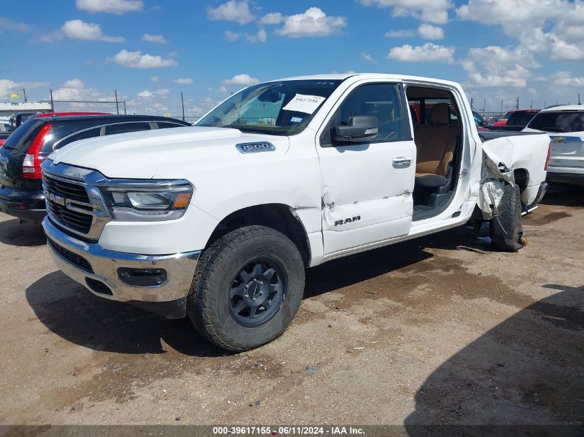 2019 Ram 1500 Big Horn/Lone Star 4X2 5'7 Box VIN: 1C6RREFT0KN535578 Lot: 39617155