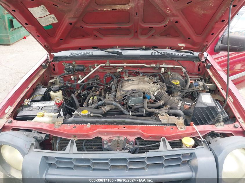 2002 Nissan Xterra Xe VIN: 5N1ED28Y02C555883 Lot: 39617165